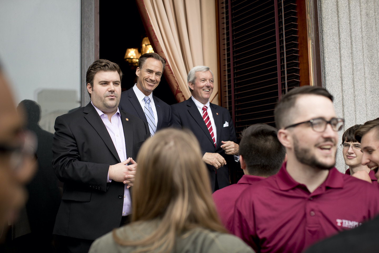 image of PolySci students on Capitol Hill