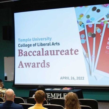 image of 2022 CLA Baccalaureate Award ceremony