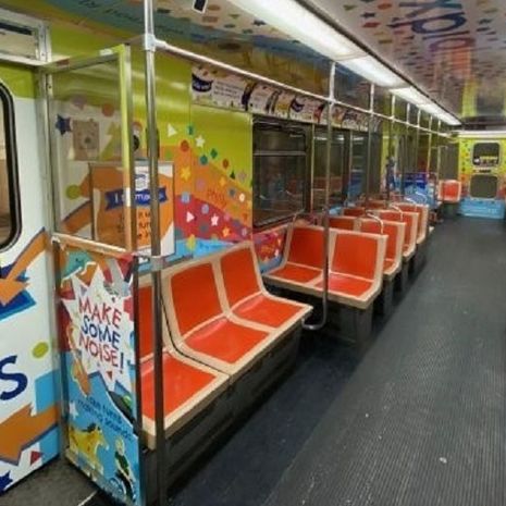 image of Septa subway car