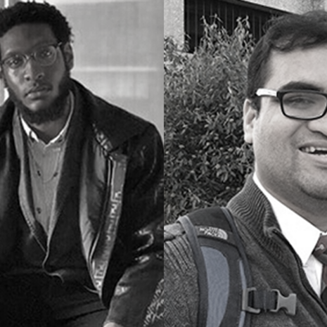 College of Liberal Arts juniors Razin Karu and Morrease Leftwich