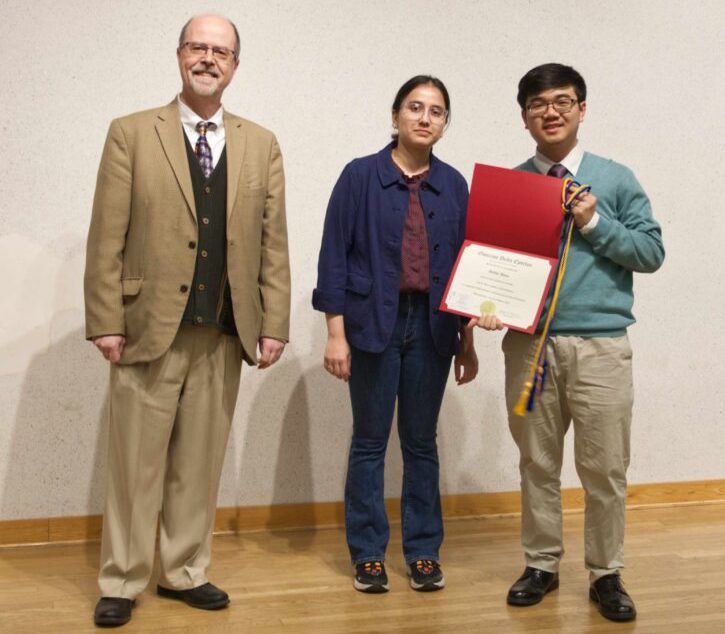 Diamantaras and ODE President Zainab Malik with Danhy Doan