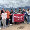 group photo of Spanish students studying abroad in Spain