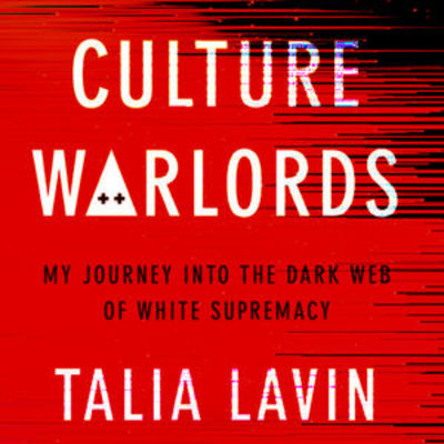 image of the book Culture Warlords with a red book cover and white words