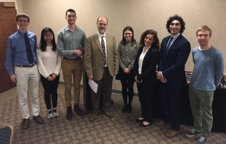 ODE Advisor Dimitrios Diamantaras with the 2018 ODE initiates