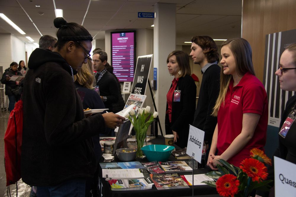 students at Experience Temple Day