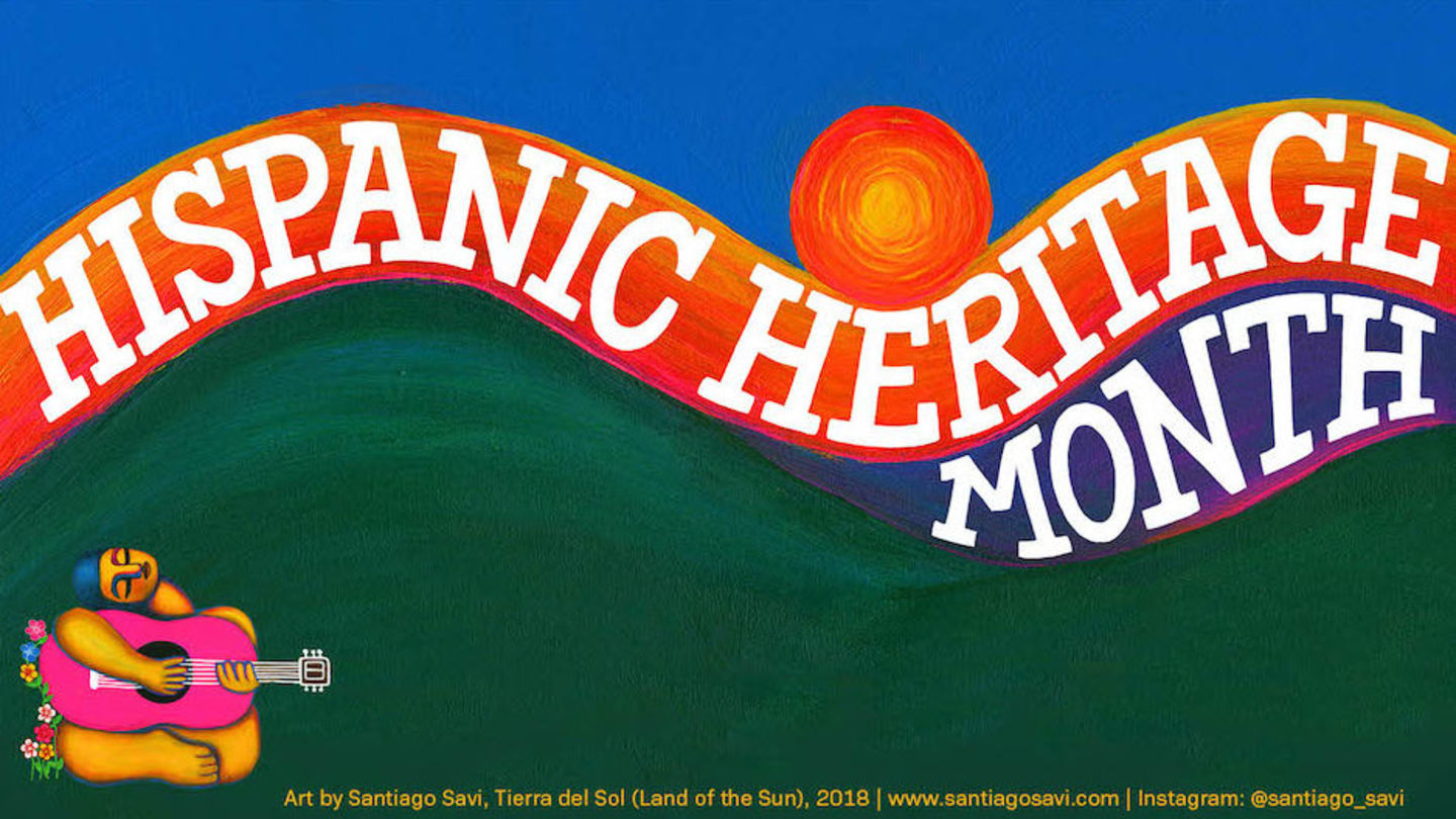 image of Hispanic Heritage Month flyer