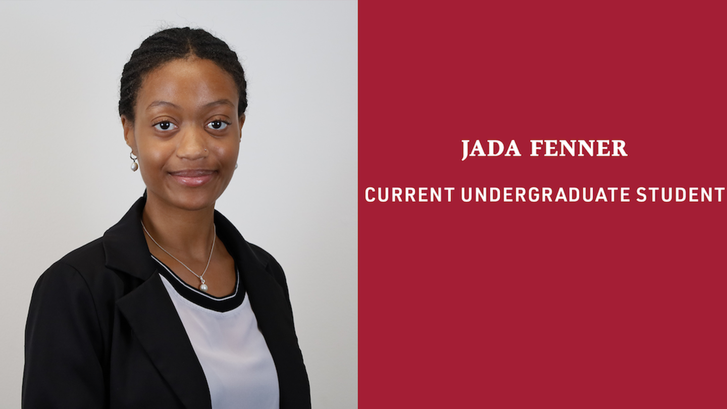 image of Jada in a white blouse and black blazer